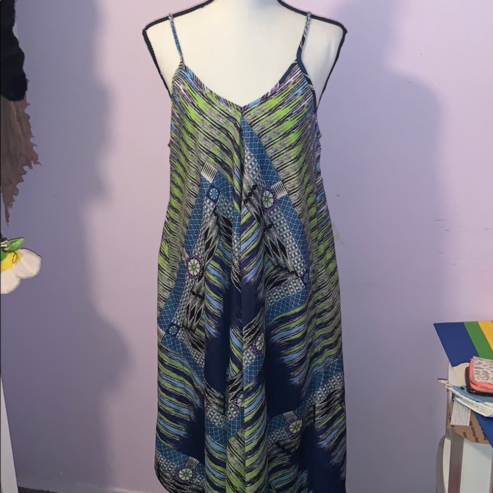 Colorful Indian Tropical Fashion Dress
